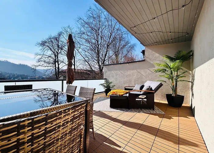 Harzburg-living Goethe's Panorama Daire *